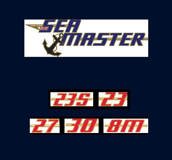 seamaster boat logos